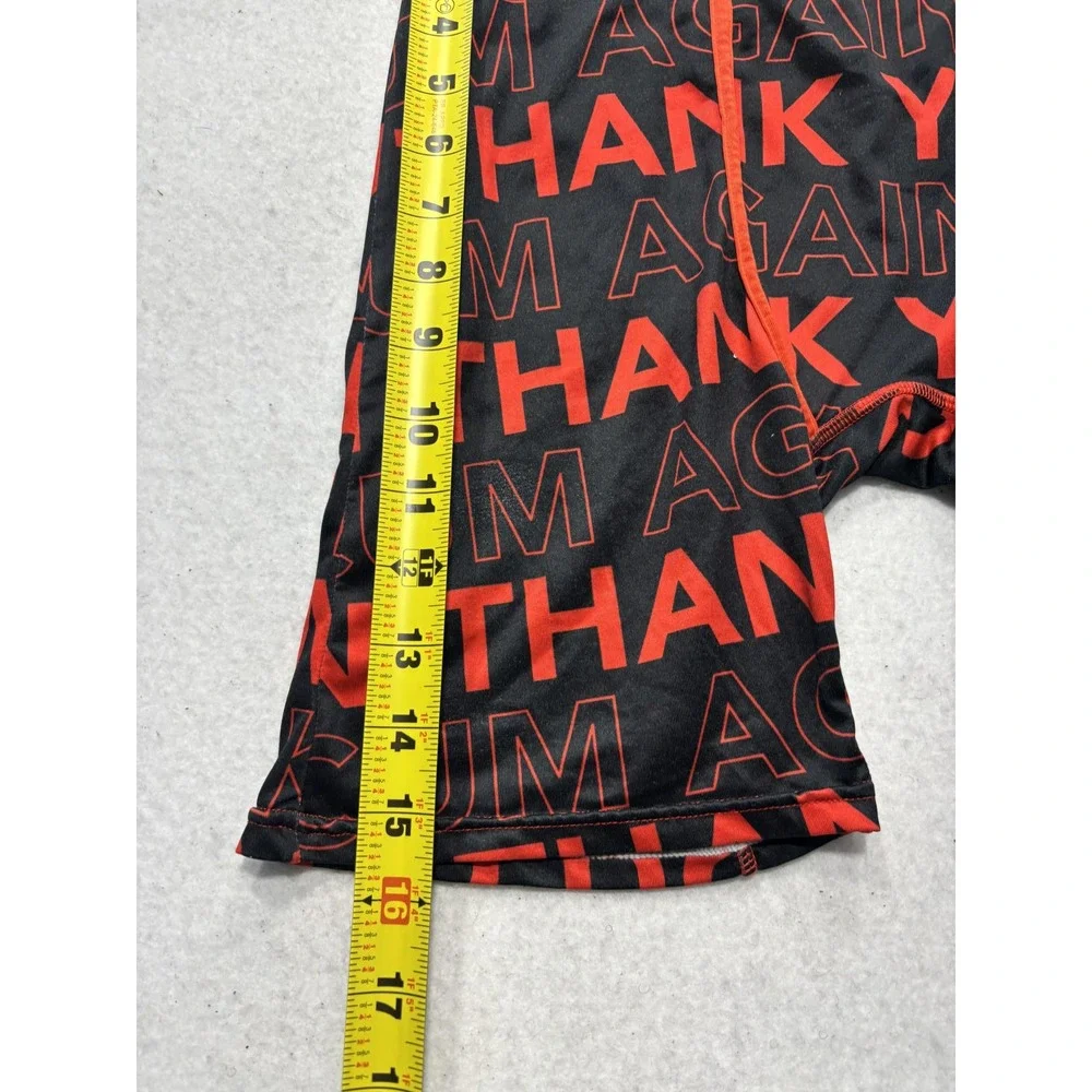 PSD Boxer Briefs Mens Medium Black Thank You Graphic Funny Stretch Underwear